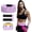 Pink, variant on Adjustable Weighted Belt for Women & Men - DIY Weighted Walking & Exercise Belt with Removable Weights - Gym, Strength , Yoga, Hiking - Free Weight Adjustment for Wrist & Ankle