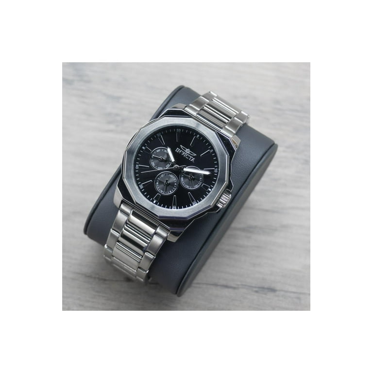 Invicta Speedway Quartz Black Dial Men's Watch 46842 - Walmart.com