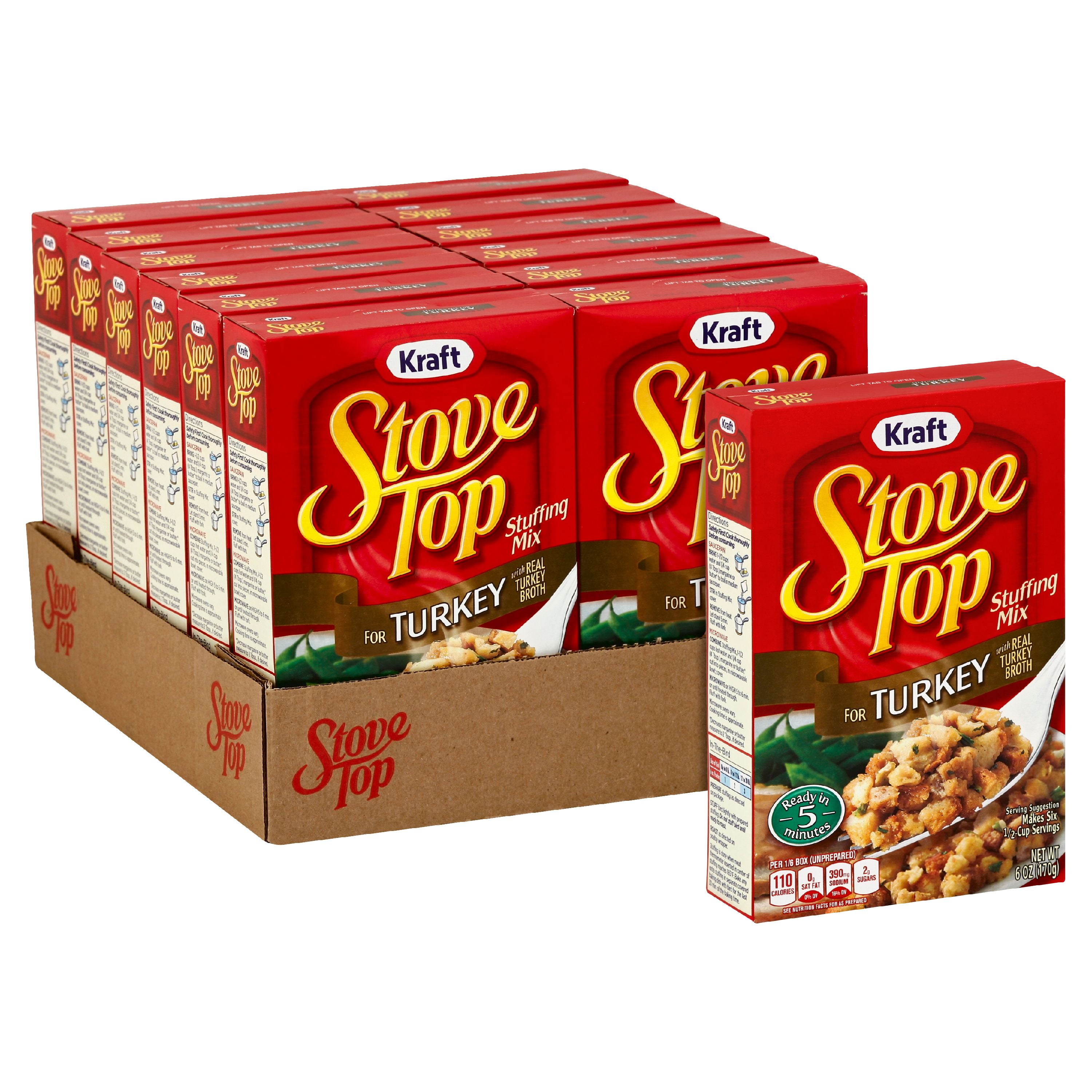 Stove Top Turkey Stuffing Mix (6 oz Box)