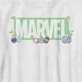 thumbnail image 2 of Boy's Marvel Easter Themed Logo  Graphic Tee White Small, 2 of 4