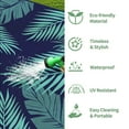 thumbnail image 5 of DEORAB Outdoor Rug 5'x8' Waterproof Reversible Patio Rug Portable Plastic Straw Outside Carprt for Beach Garden RV Camping Porch Deck Backyard, Navyblue & Jadegreen, 5 of 8