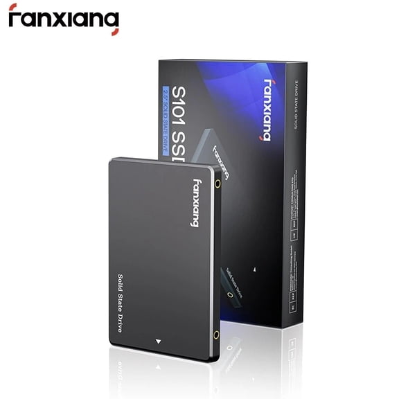 Fanxiang S101 256GB Storage SSD Hard Drives 2.5 inches SATA III Internal Solid State Hard Drive for PC Laptop, Computer