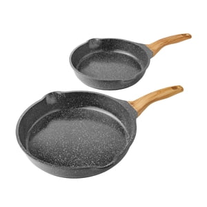 The Pioneer Woman Prairie Signature 2-Piece Fry Pan Set