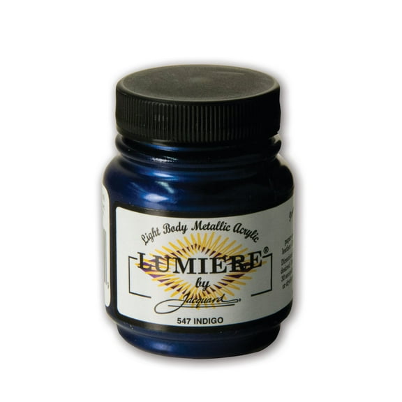 Jacquard Lumiere Acrylic Color, 2.25 oz., Indigo