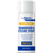 myDerm MEDICAL Soothing Hemorrhoidal & Fissure Spray - 4.5oz