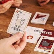 Exploding Kittens: Good vs. Evil Card Game, 15 minutes, Ages 7 and up, 2-5 Players