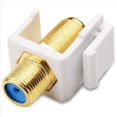thumbnail image 4 of 10 Pack RG6 Jack Insert, Coaxial Jack Insert Gender Changer,10 x RG6 Keystone Jack Insert, 4 of 7