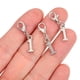 thumbnail image 3 of unbranded 20Ud Dijes De Aleación Color Plata Para Llaveros Collares Y Pulseras, 3 of 8