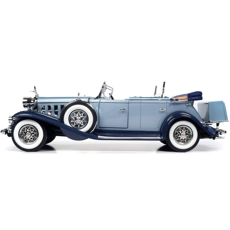 FRANKLIN MINT 1932 Cadillac V-16, blue, with ORIGINAL BOX