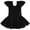 Black, variant on YONGHS Kids Girls Short Ruffle Sleeves Ballet Dance Tutu Dress Gymnastics Leotard 2-14