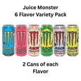 thumbnail image 2 of Monster Juice Energy Drink 12‑Count Variety Pack, 16 fl oz Cans (6 Flavors, 2 Each), 2 of 44