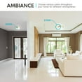 thumbnail image 5 of Luxrite 16 Inch LED Flush Mount Ceiling Light 5 Color Selectable Dimmable 24W 1920 Lumens ETL Listed Brushed Brass, 5 of 5