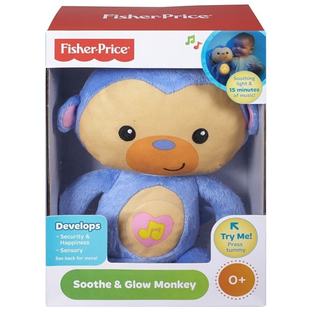 Peluche Fisher Price Mono Brillos Luminosos