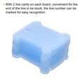 thumbnail image 4 of Unique Bargains Plastic Floss Bobbin Sewing Thread Card Board, Multicolor 150 Pack, 4 of 5