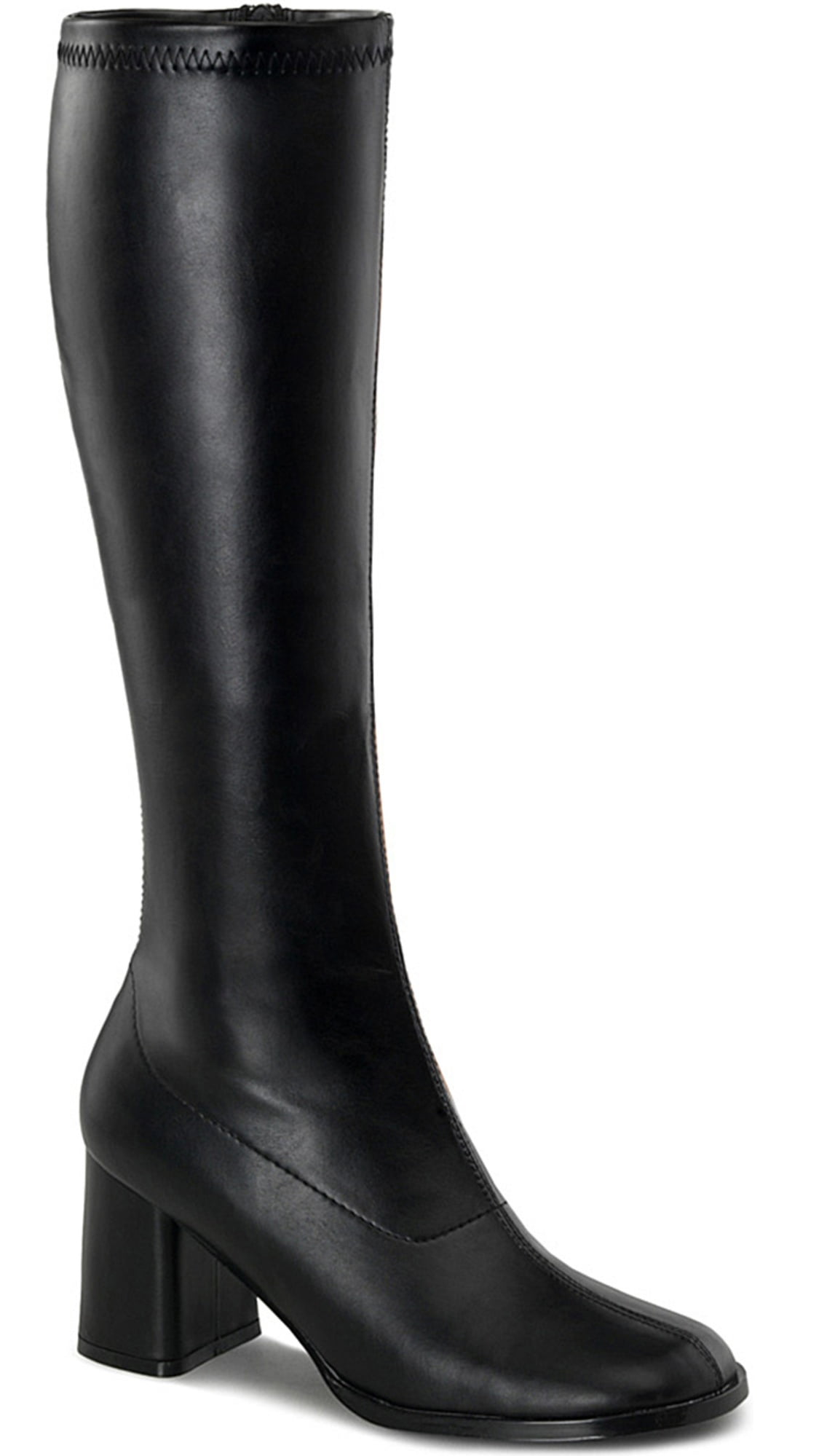 womens block heel knee high boots