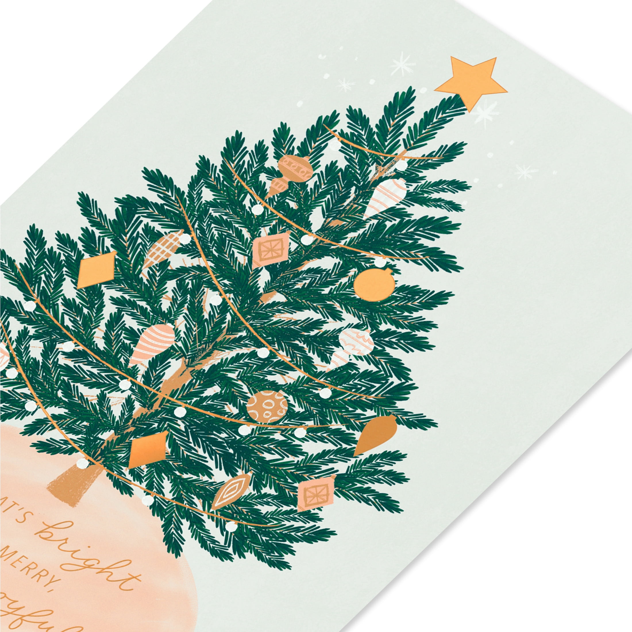 American Greetings Christmas Card (Wished This Holiday Season)