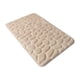 thumbnail image 1 of Alfombra de baño de guijarros en relieve Antideslizante y absorbente Lavable a máquina 16" x 24" TOMSHOO Beige, 1 of 7