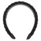 thumbnail image 3 of Braid Head Hoops Suede Hair Braid Headband Daily Use Black 1Pcs, 3 of 5