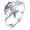 J01-Dolphin, variant on Killer Ocean Whale Ring, 925 Sterling Silver Two Orca Adjustable Ring Jewelry Gift for Animal Lovers , Size 9