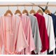 thumbnail image 4 of Camisón de mujer con pijama colgante inferior, pijama de dama de honor, fiesta de boda, conjunto de dos piezas (rosa claro M), 4 of 5