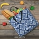 thumbnail image 5 of Easygdp Stylized Flowers Vintage Boho Bolsa Tote para Mujer, Bolso de Hombro para Trabajo, Playa, Viajes, Compras y Supermercado, 5 of 7