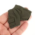 thumbnail image 6 of Figure shirt,1/6th miniature short pants action figure clothes,1/6 doll pants male Action Figure Body Accs,1:6 scale pants 12inch doll accessories Clothing,12 inch action figure clothes Green, 6 of 8