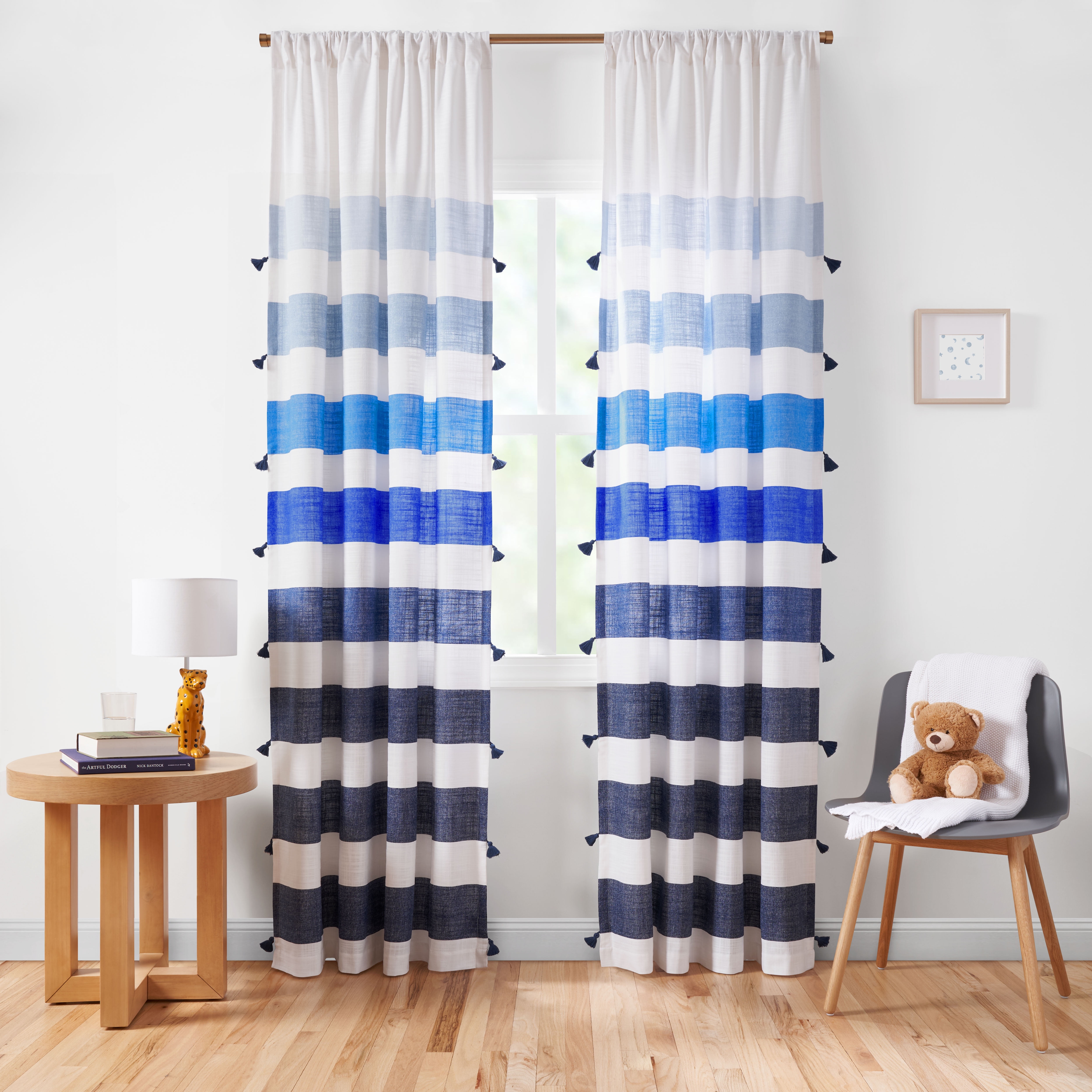 Ocean Stretches Away 3D Blockout Photo Curtain Print Curtains Fabric Kids Window 