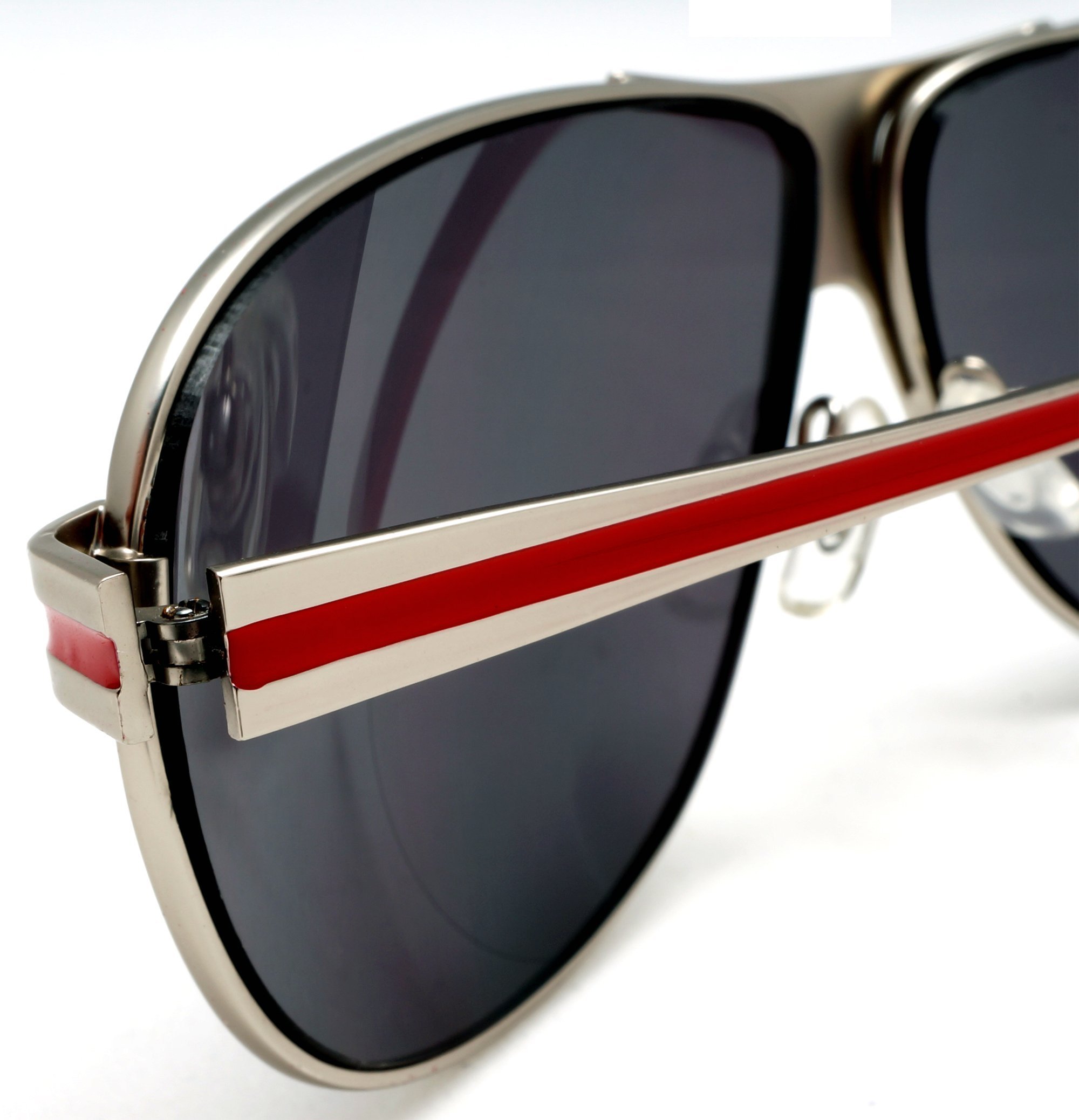 BiFocal Sun Readers Classic Aviator Reading Sunglasses Sun Readers Red - 2.75 / Red - image 4 of 5