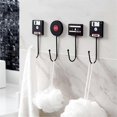 thumbnail image 2 of Retro Door Hook Nail-Free Auxiliary Storage Hook Office Compartment Bathroom Kitchen Door Back Hook, 2 of 5