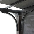 thumbnail image 2 of HOMETRENDS 8 ft. x 10 ft. Steel Sling Top Pergola, Dark Grey, 2 of 9