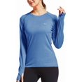 thumbnail image 1 of czcpp-Women's UPF 50+ Sun Protection Shirt Long Sleeve SPF UV Shirt Rash Guard Swim Hiking Fishing Tops Lightweight, 1 of 4