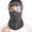 Grey, variant on Winter Cycling Fleece Face Guard with Goggles Men Women Cold Weather Outdoor Clear Vision Windproof Antifog Goggle Thermal Full Face Guard