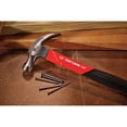 thumbnail image 3 of Craftsman 16 oz. Claw Nailing Hammer Steel Head Fiberglass Handle 12.75 in. L Smooth Face, 3 of 7