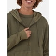thumbnail image 2 of No Boundaries Hooded Thermal Shirt Hoodie, Men's & Big Men's, Sizes XS-5XL, 2 of 5