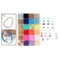 thumbnail image 4 of AMLESO 1Box 6mm Clay Spacer Beads for DIY Bracelet Jewelry Making Finding Craft, 4 of 8