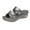 Silver, variant on GERsome Women's Wedge Sandals Slip on Comfy Platform Heels Open Toe Slides Casual Comfy Beach Sandals Summer Pool Cloud Slippers