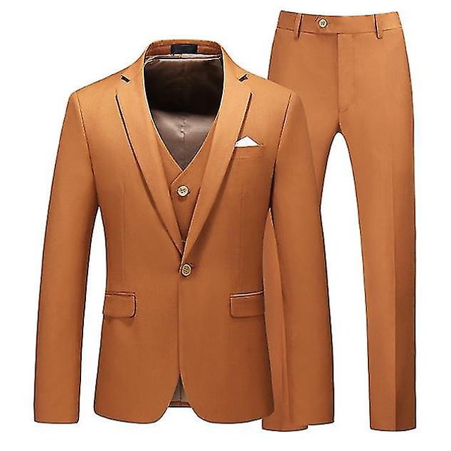 Pantalon Blazer Homme Business Casual 3 Pièces