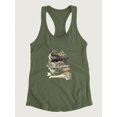 thumbnail image 3 of Aquatic Birds I Racerback Tank Women -Sydenham Edwards Designs, Female Large, 3 of 4
