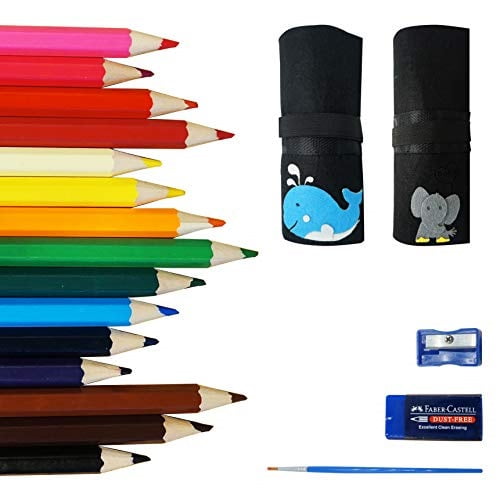 Fat Jumbo Kids Colored Pencils 15 Piece Chubby for Easy Holding For