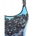 thumbnail image 3 of Tank Top Degradado con Tiras Cruzadas en Talla Extra Rosegal Camisetas sin mangas de talla grande, 3 of 5