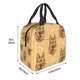 thumbnail image 3 of Fotbe German Shepherd Dog Bolsa Térmica con Estampado y Forro de Aluminio Grueso Bolsa de Almuerzo con Bolsillo Frontal para Hombres y Mujeres, Ideal para Trabajo, Escuela, 3 of 8