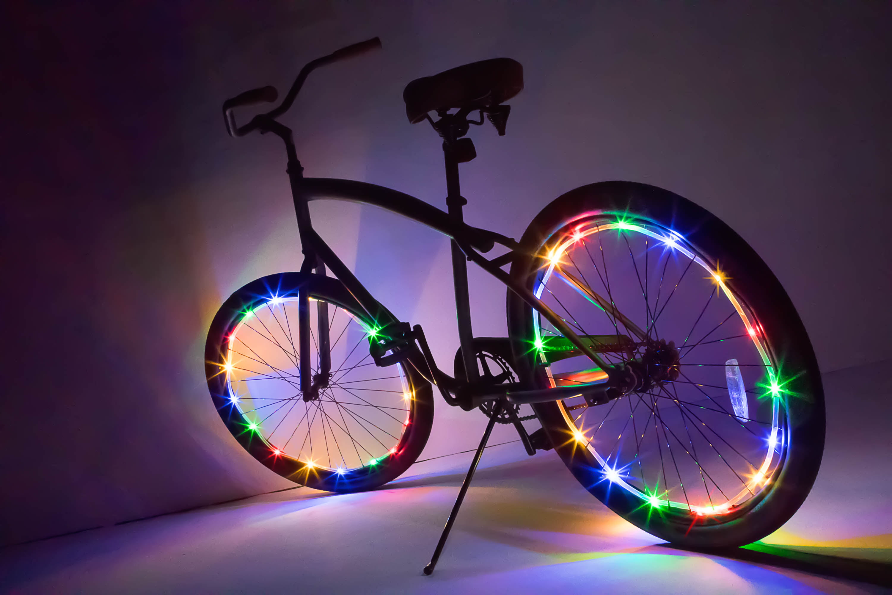 ball bag bike lights