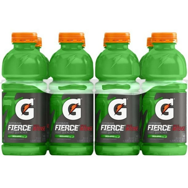 Gatorade Green Apple 8x20oz - Walmart Business Supplies