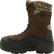 Rocky Blizzard Stalker Waterproof 1200G Insulated Boot, Brown Mossy Oak Breakup, Size 8(MEN)