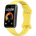thumbnail image 1 of Silicone Strap For Huawei band 8 9 Watchband SmartWatch Accessories Replacement Wristband for Huawei Band 8 9 Correa Bracelet Yellow For Huawei Band 8, 1 of 5