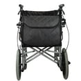 thumbnail image 1 of Accesorio de bolsa de ruedas con bolsillo interior Bolsillos de bolsa de e pa rueda eléctrica Negro Colcomx Bolsa para silla de ruedas, 1 of 7