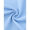 thumbnail image 5 of INSPIRE CHIC Women's Chiffon Cocktail Dress Cap Sleeve Tie Waist Formal Wedding Guest Dresses M Light Blue, 5 of 6