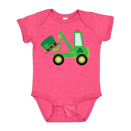

Inktastic St Patricks Tow Truck Gift Baby Boy Bodysuit