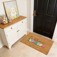 thumbnail image 4 of TanSiDing Easter Doormat Absorbent Welcome Floor Mat, Natural Fiber Decorative Rug for Entryway Kitchen Bathroom, Durable Water Resistant Non-Slip Home Decor 50*80cm, 4 of 9