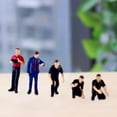 thumbnail image 1 of BELOVING 5 Pieces 1/64 Diorama Figures Hobby for Model Building Kits Desktop Ornament C, 1 of 9